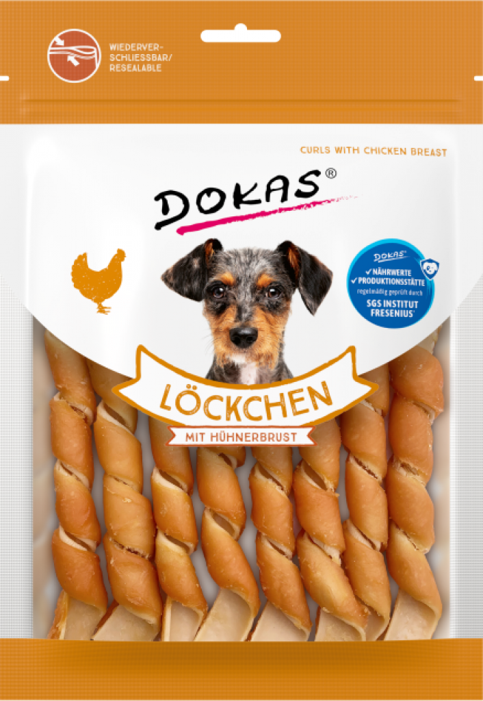 Löckchen mit Hühnerbrust 120 g